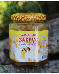 Забрус медовый в горном липовом мёде 260 г Мелмур (Фото 1)