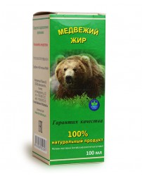 Медвежий жир пищевой топленый 100 мл ИП Белов (Фото 1)