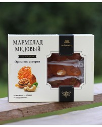 Мармелад медовый "Ореховое ассорти" 200 г (Фото 1)