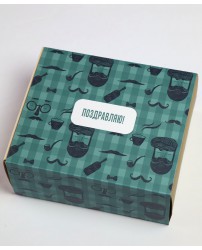 Подарочный набор коробка крафтовая "Победитель" Поздравляю! (Фото 2)