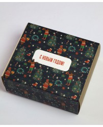 Подарочный набор коробка крафтовая "Победитель" С Новым годом! (Фото 2)