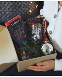 Подарочный набор  коробка крафтовая "Сударыня" С Новым годом! (Фото 1)