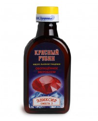 Масло Льняное со зверобоем "Красный рубин" 200 мл (Фото 1)
